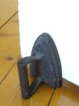 Iron doorstop