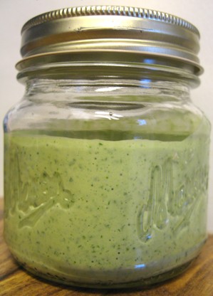 Salad dressing heaven… basil lime&nbsp;vinaigrette