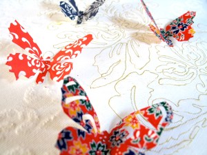 Butterfly close up pattern