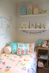 Nursery bookshelves
