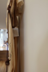 Artwork hanging on wall