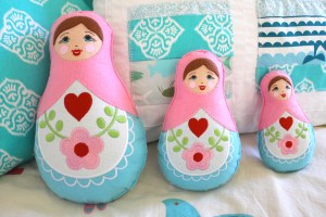 Felt babushka