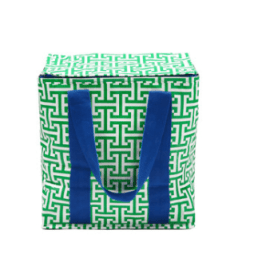 Project Ten colourful bags green blue shopping insulated